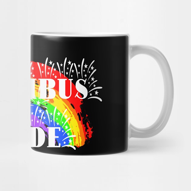 Columbus Gay Pride Rainbow by tropicalteesshop